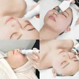 女子必見「毛穴+小顔」ハイドラ洗浄+ハイパーナイフ（黒炭石膏パック付）70分