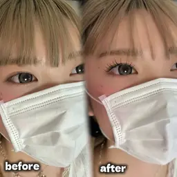 \\学割U24⏰朝のメイク10分時短⏰//エクステ｜フラット120本(CT付)