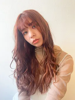 🫧🌷人気🌷🫧似合わせカット＋艶カラー＋ヘッドスパ+ケアトリートメント🌙(暖色/髪質改善)