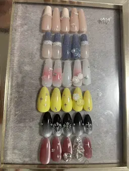 【次世代チップ】長さだし10本　ワンホンデザイン🩷