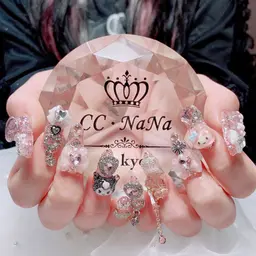 1日2名限定見れてる今お🉐地雷系コテコテスカルプ長さだし10本持ち込みデザイン💎(ジェルオフ込)10本やり放題🧸