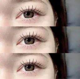 上下エクステ✨️flatlashつけ放題+下エクステ40本(下パーマ変更可) オフ無料