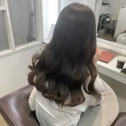 ワンカラーブリーチなし🎀🎶➕超音波アイロントリートメント付き