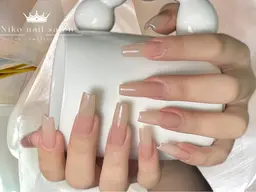 【研修ネイリスト】《チップスカルプ》マグネットワンカラー/ラメグラ 9980円→4980円