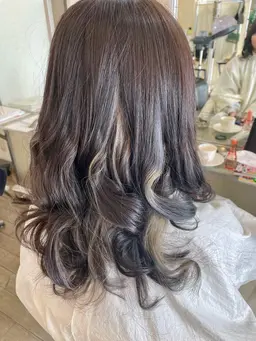 minimo限定ブリーチONカラー✨🩵　ダブルカラー+ダメージ回復R