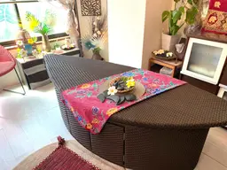 ☆スチームサウナ☆【葉MAM浴×ヘッドマッサージ】40分《寝ながら滝汗デトックスが出来る》厳選国産ハーブのよもぎ蒸し❗️