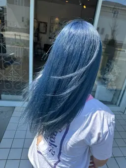 ブリーチ+カラー