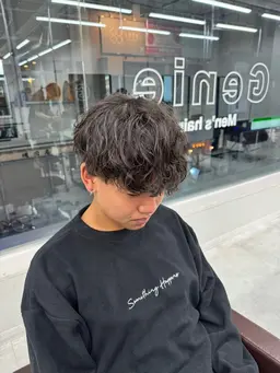 🇰🇷韓国好き必見🇰🇷カット➕シャドウパーマ🇰🇷