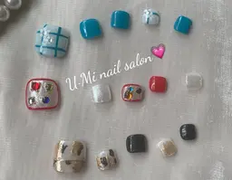 【初回オフ無料】🌸新店Openフット定額デザイン店内サンプルからお選びいただけます、色やパーツ変更可能