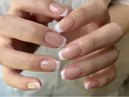 【スカルプオフあり】 フレンチ/カラグラ ※ジェル、アクリル、チップの長さ出しのオフがある方はこちらでお願いします※