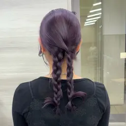 ケアブリーチカラー+お顔周りカット🫧🎀