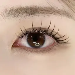 カラー変更無料❣️ナチュラル韓国風🤎マツエク100本