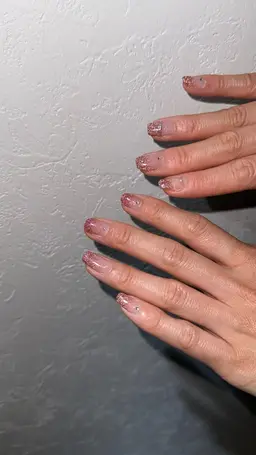 💞ラメグラデーション