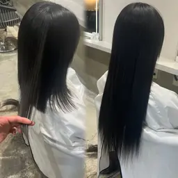 【地毛風ロング】最高級毛質シールエクステ60本　¥24200