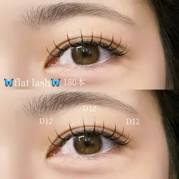 【マツエク】🦋フラットラッシュ60分つけ放題(オフ込み)🦋➕美容コーティング付き💓束感仕上げ💓