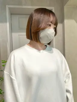 ♡ 韓国風カット + ワンカラー+ 選べるトリートメント♡