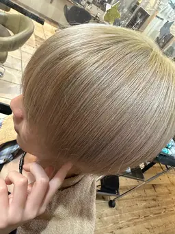 ブリーチカラー+カスタムトリートメント❤️‍🔥🫧