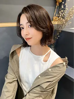 【🐏💭minimo限定💭🐏】似合わせカット 🤎【ボブ/レイヤー/顔周り/ダブルカラー/韓国/ブリーチ/下北沢】