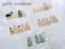 新規限定✨【オフあり】girlyワンホンネイル10種¥8000~