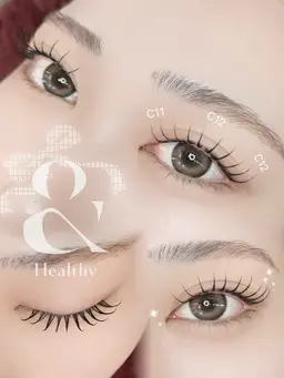 ‼️当日限定‼️【🫧②&healthy🫧】まつ毛パーマ✖️バインドロック𝟖𝟎束