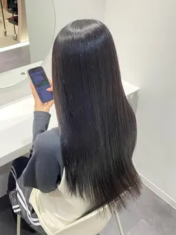 地毛風酸性ストレート✨(ロング料金無し)
