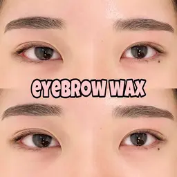 アイブロウWax＋眉カット＋メイク仕上げ🎀