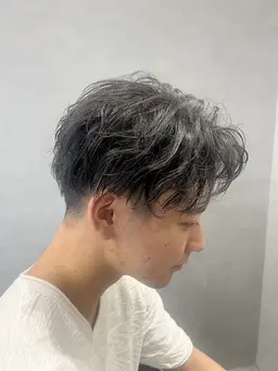 【新規限定】メンズカット＋パーマ＋頭皮改善marbb