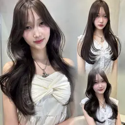 【🤎お出かけ前に👜】コテ巻き仕上げ+メンテナンス顔まわりカット✨✂︎