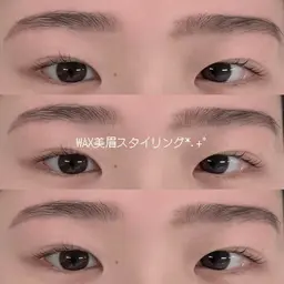 15:30~ / 17:00~ 【WAX美眉スタイリング make付き】(⚠️時間指定あり)※所要時間75​〜​90分