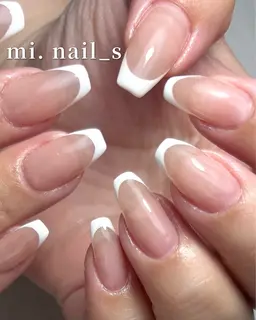 《人気》バーチャルフレンチネイルデザイン