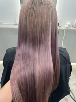 🟥髪質改善付きブリーチありのダブルカラー🟥➕メンテナンスカット💛今だけ1万円引き💛/髪質改善