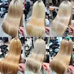 【Wカラー】カット+ブリーチリタッチ+カラー+レイヤートリートメント✨