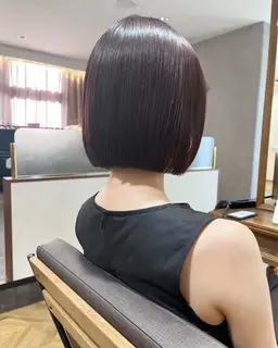 カット+前髪縮毛矯正