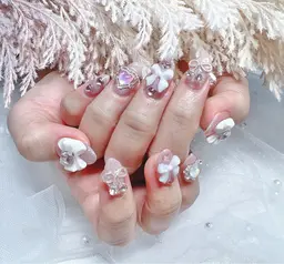 人気No.1 Hand定額ネイル★アート150分やり放題プラン特別価格￥11000