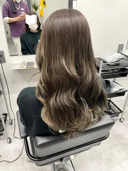 定番【韓国風🇰🇷】カット×透明感ワンカラー🌈　　ロング料金なし