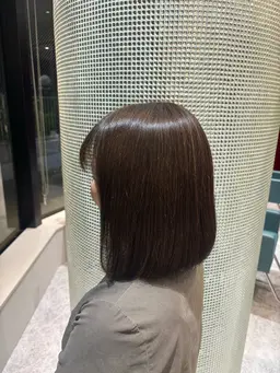 湿気対策縮毛矯正メニュー