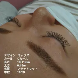 60分つけ放題【毛質フラットラッシュ】+オフ込.コーティング込⚠必ず１度メッセージご確認ください⚠