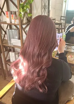 カット+ブリーチ+カラー