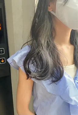 前髪カット+インナーカラーorグラデーション+トリートメント