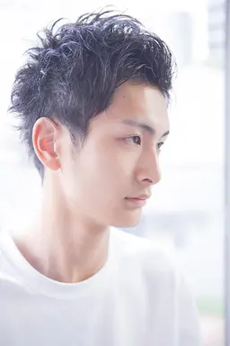 【メンズ限定クーポン】クイック反応型Tr+ナノスチーム+メンズカット+メンズコスメパーマ　￥13000→￥11000