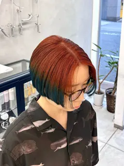 【1番人気!🌈】カット+Wカラー+トリートメント🌟デザインカラーご希望の方もこちらから💁♀️