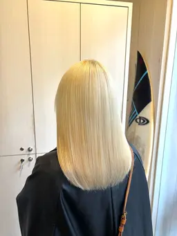 ‪‪〖🎈艶髪ハイトーン〗🥀ケアブリーチダブルカラー & TOKIOトリートメント‪‪