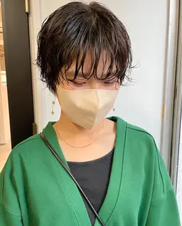 【女性限定】カット+パーマ(ショート)
