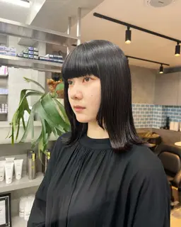 🌟前髪縮毛矯正🌟