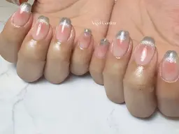 ♡話題大人気♡チーク$マグネットネイル