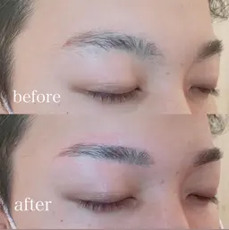 ご新規様限定価格🫧【メンズも大歓迎👨✨】眉毛wax➕間引き付き🌈 2回目以降も次回予約で¥4500✨