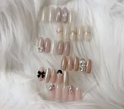 当店人気👑No.1春のシンプルデザインコース