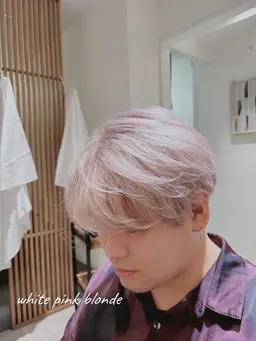 ブリーチオンカラー