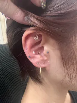 韓国式🇰🇷耳ツボジュエリー