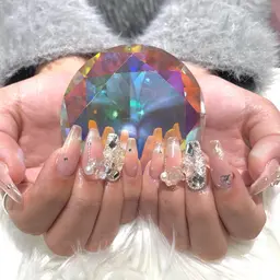 【オフ無し】チップ長さだし10本アートコース